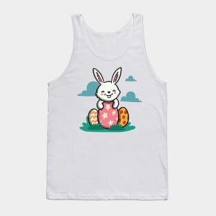 Easter Bunny Rabbit With Easter Eggs | Holidays Tank Top